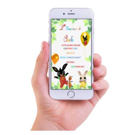 INVITO DIGITALE COMPLEANNO 