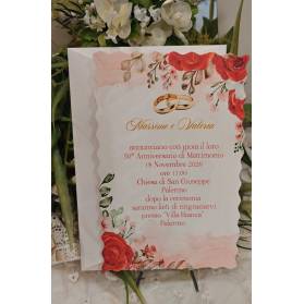 INVITO 50 ° ANNIVERSARIO STAMPA GRATIS