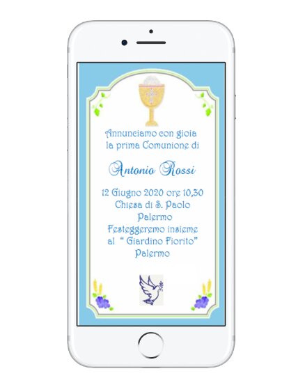 INVITO DIGITALE COMUNIONE