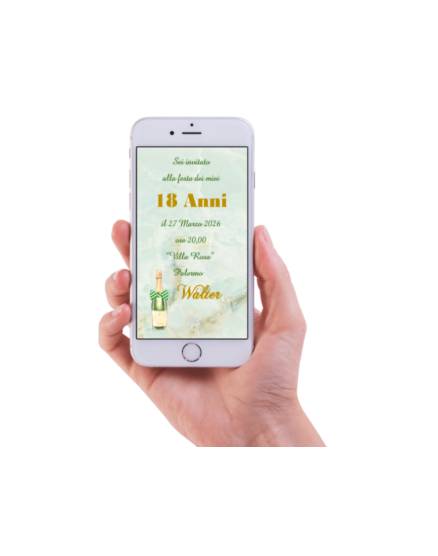 INVITO DIGITALE 18 ANNI