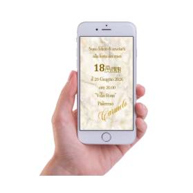 INVITO DIGITALE 18 ANNI RAGAZZO