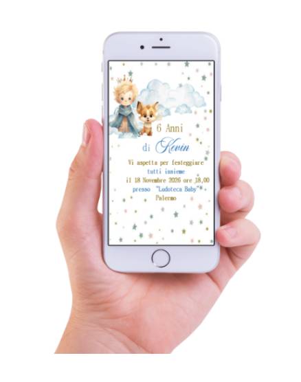 INVITO DIGITALE COMPLEANNO 