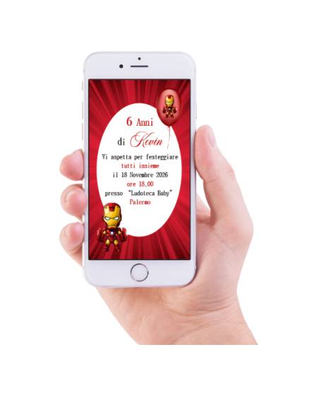 INVITO DIGITALE COMPLEANNO 