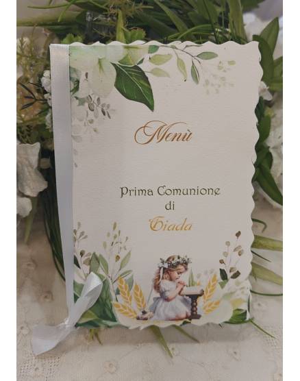 MENU' PRIMA COMUNIONE
