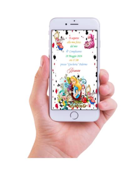 INVITO DIGITALE COMPLEANNO 