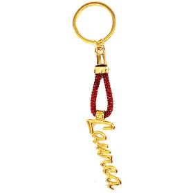 PORTACHIAVI LAUREA METALLO DORATO