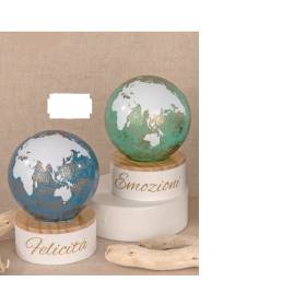 MAPPAMONDO ECLISSI GLOBO CON LED