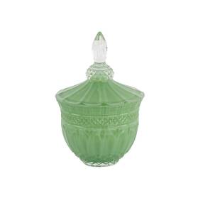 POTICHE VERDE CON CONFETTI