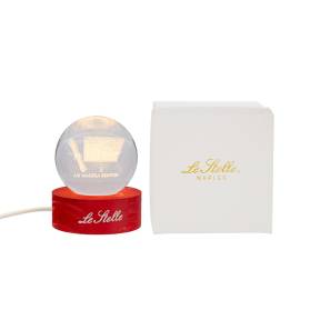 LAMPADA GLOBO LAUREA LED l E CONFETTI