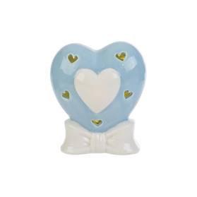 CUORE PORCELLANA LED