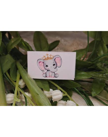 BIGLIETTINO NASCITA UNICORNO ROSA