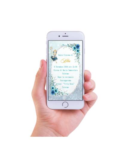 INVITO DIGITALE SANTA CRESIMA IN 12 ORE