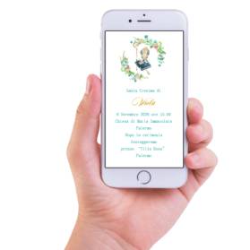 INVITO DIGITALE CRESIMA IN 12 ORE