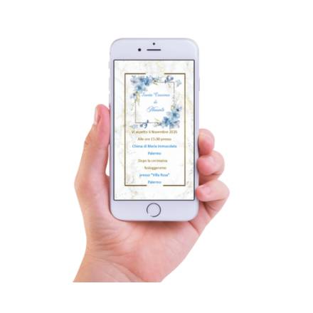 INVITO DIGITALE SANTA CRESIMA IN 12 ORE