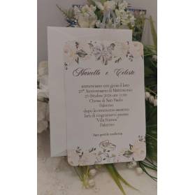 INVITO NOZZE 25° ANNIVERSARIO