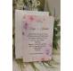 INVITO NOZZE 25° ANNIVERSARIO FIORI GLICINE