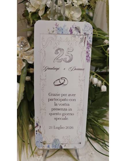 Segnalibro anniversario