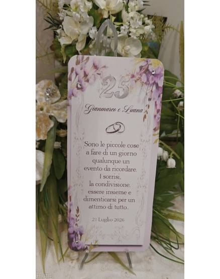 Segnalibro anniversario