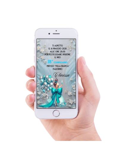 INVITO DIGITALE 18 ANNI