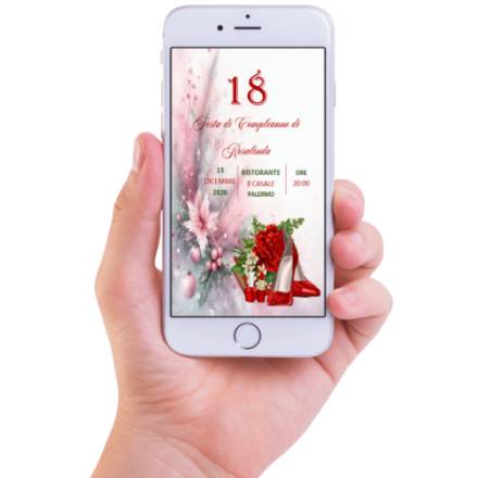 INVITO DIGITALE 18 ANNI