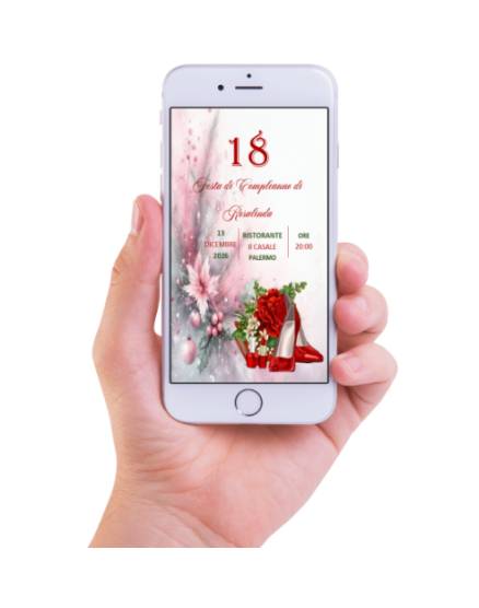 INVITO DIGITALE 18 ANNI