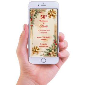 INVITO DIGITALE 50 ANNI NATALIZIO