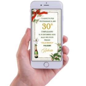 INVITO DIGITALE 30 ANNI NATALIZIO