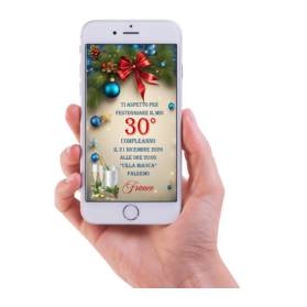 INVITO DIGITALE 30 ANNI NATALIZIO