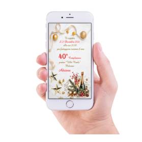 INVITO DIGITALE 40 ANNI NATALIZIO
