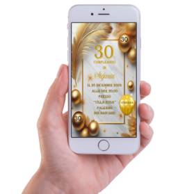 INVITO DIGITALE 30 ANNI NATALIZIO
