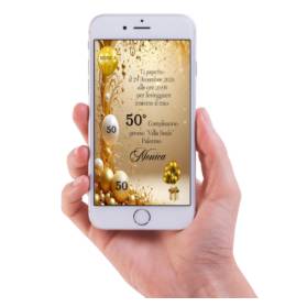 INVITO DIGITALE 50 ANNI NATALIZIO