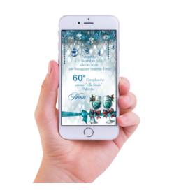 INVITO DIGITALE 60 ANNI NATALIZIO
