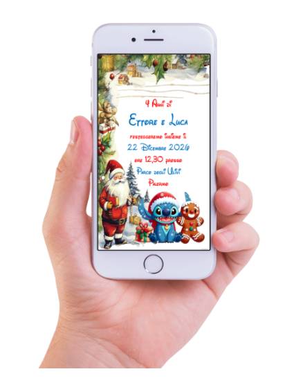 INVITO DIGITALE COMPLEANNO 