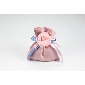 SACCHETTO VELLUTO ROSA GOLD