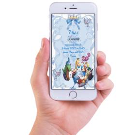 INVITO DIGITALE COMPLEANNO ALICE