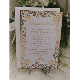 INVITO 50 ° ANNIVERSARIO STAMPA GRATIS