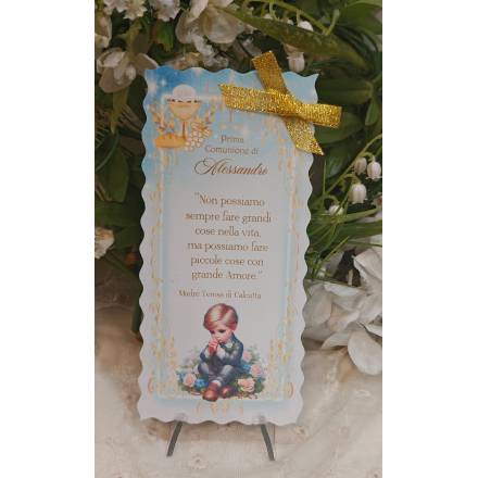 SEGNALIBRO PRIMA COMUNIONE 