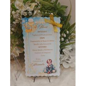 MENU' PRIMA COMUNIONE