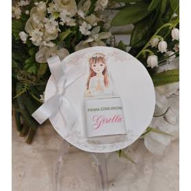 SEGNAPOSTO PRIMA COMUNIONE CON CIOCCOLATINO
