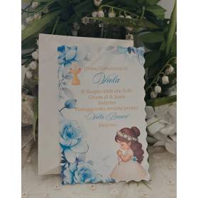 INVITO PRIMA COMUNIONE CON BUSTA