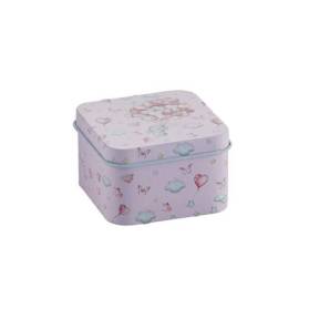 SCATOLINA IN LATTA CON ORSETTO E CONFETTI