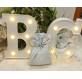 SACCHETTO LUREX NOZZE D'ARGENTO CON SPILLA