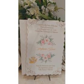 INVITO PRIMA COMUNIONE CON BUSTA