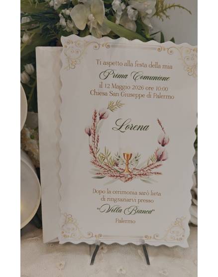 INVITO PRIMA COMUNIONE