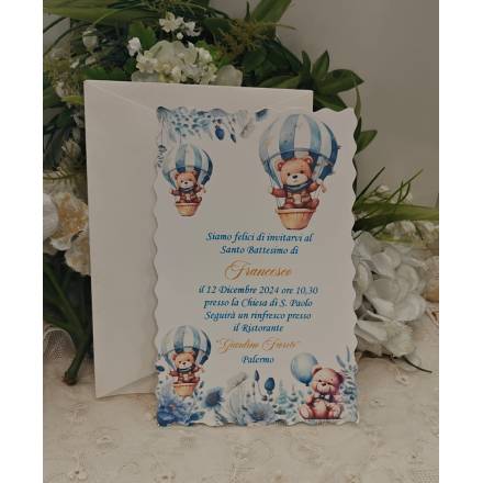 INVITO BATTESIMO BIMBA