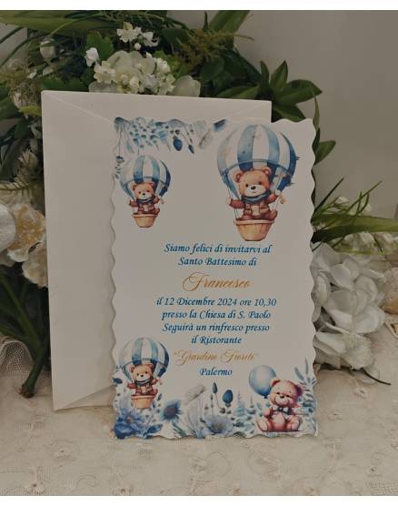 INVITO BATTESIMO BIMBA