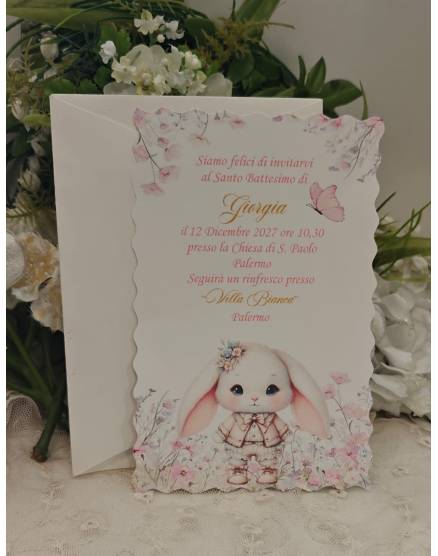 INVITO BATTESIMO BIMBA