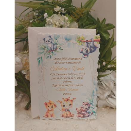INVITO BATTESIMO BIMBA