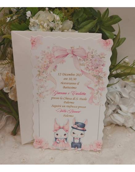 INVITO BATTESIMO BIMBA