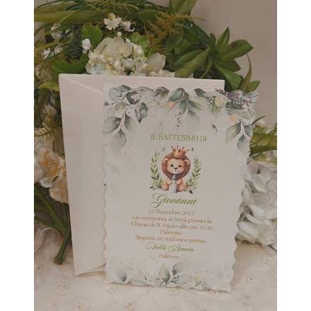 INVITO BATTESIMO BIMBA